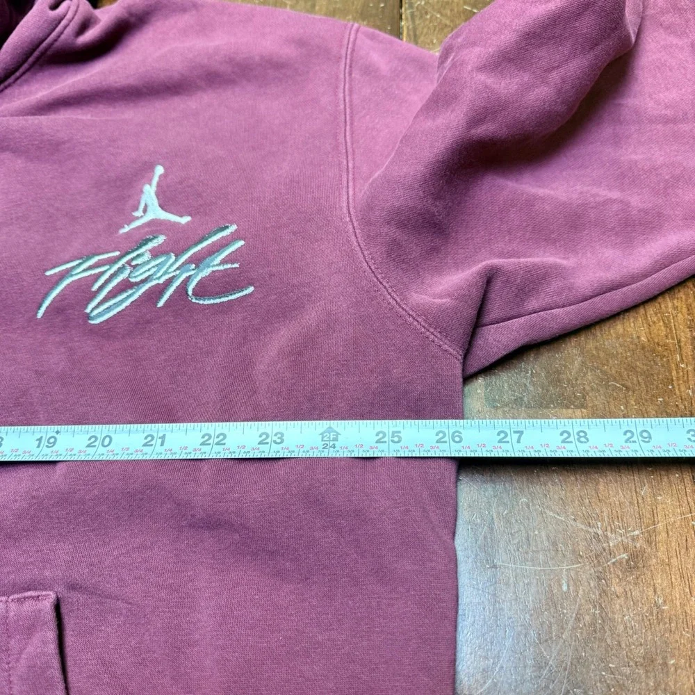 Jordan Flight‎ Hoodie Men XL Cherrywood Red DQ7505-680 Fleece Pullover